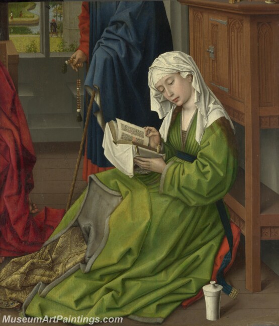 Rogier van der Weyden The Magdalen Reading Painting