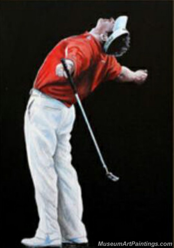 Rory Mcilroy Paintings Golf Paintings ART0014