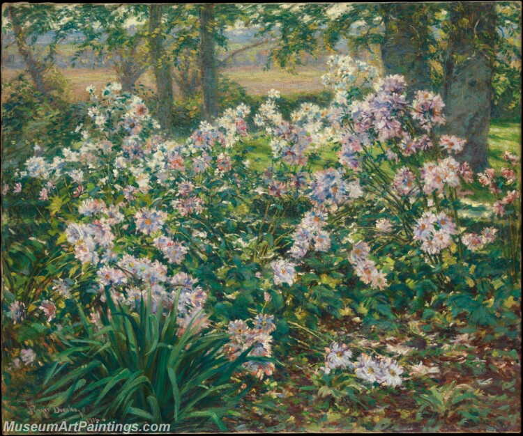 Ruger Donoho Windflowers Painting