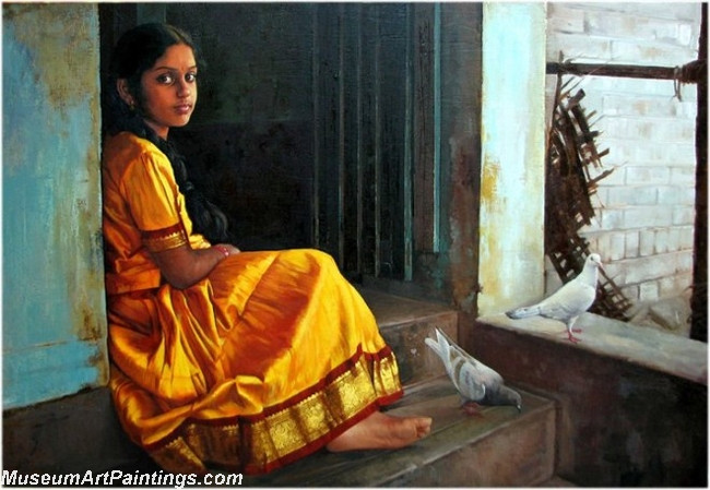 Rural Indian Women Paintings 005