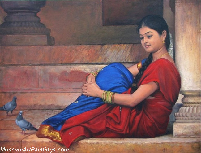 Rural Indian Women Paintings 007