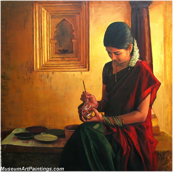 Rural Indian Women Paintings 018