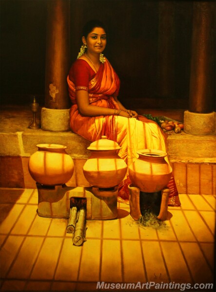 Rural Indian Women Paintings 022