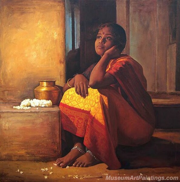 Rural Indian Women Paintings 034