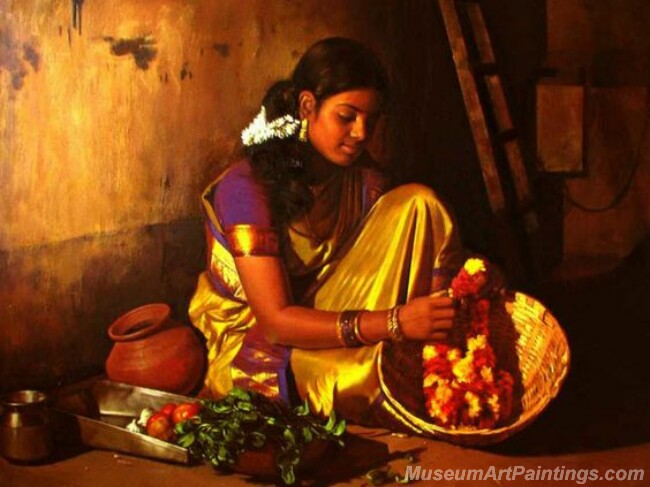 Rural Indian Women Paintings 037