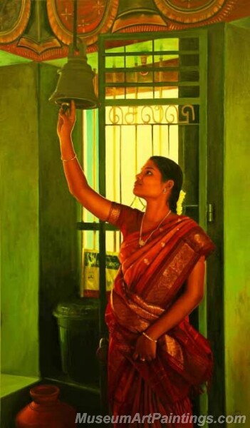 Rural Indian Women Paintings 041