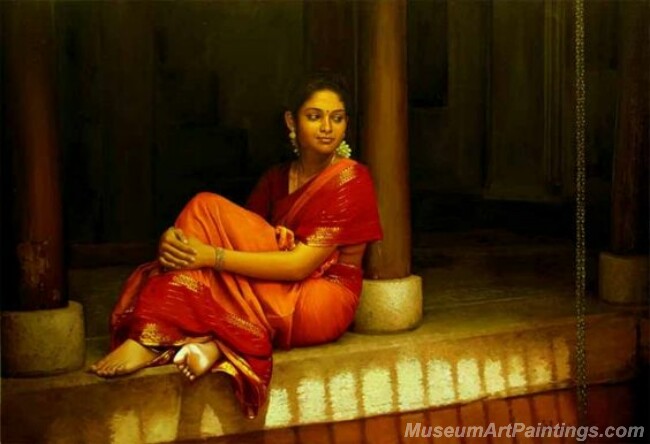 Rural Indian Women Paintings 043