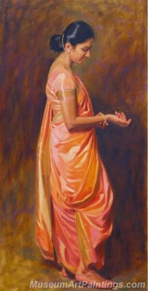 Rural Indian Women Paintings 044