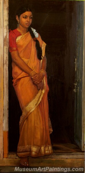 Rural Indian Women Paintings 049