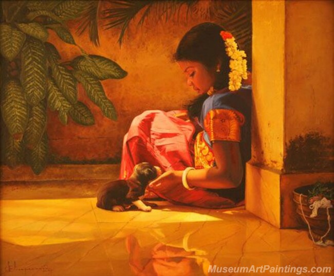 Rural Indian Women Paintings 055