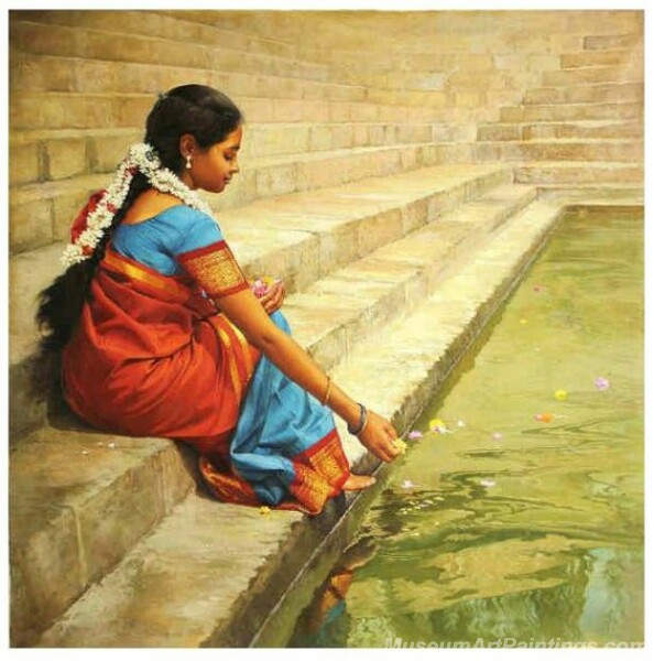 Rural Indian Women Paintings 056