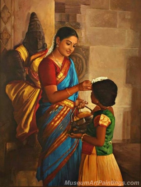 Rural Indian Women Paintings 059