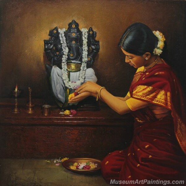 Rural Indian Women Paintings 065