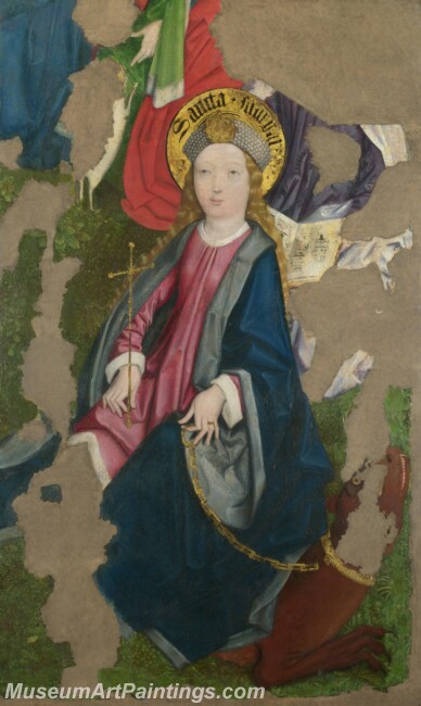 Saint Margaret Painting