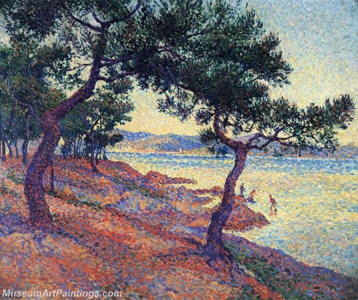 Saint Tropez Les Canoubiers Painting