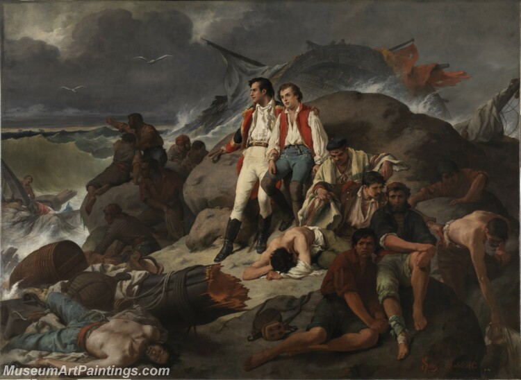 Sans Cabot Francisco Episodio de Trafalgar Painting