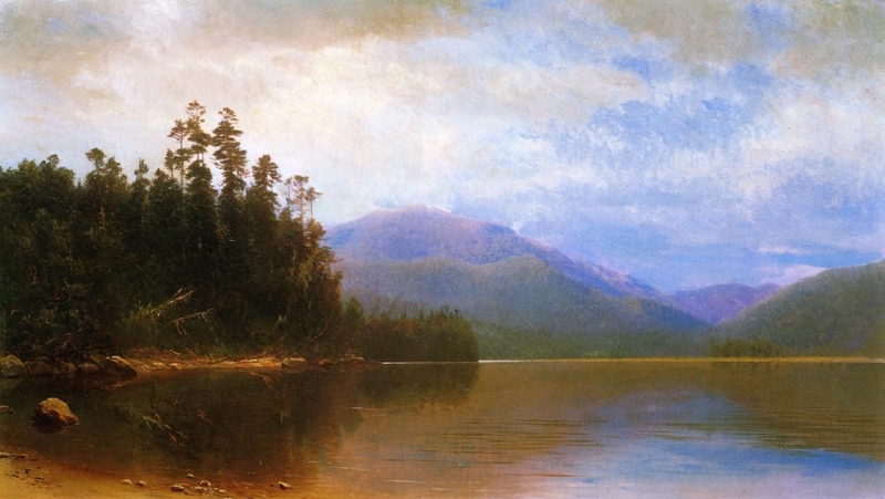 Saranac Lake by Homer Dodge Martin