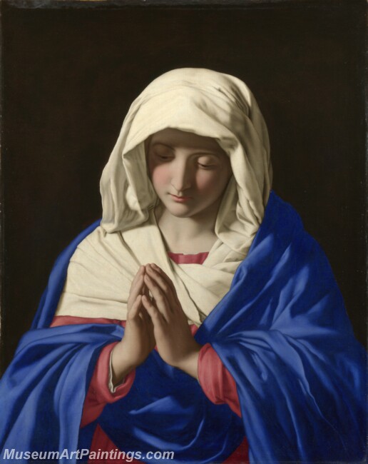 Sassoferrato The Virgin in Prayer Painting