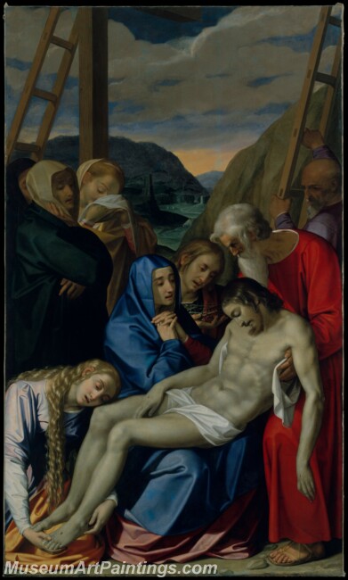 Scipione Pulzone The Lamentation Painting