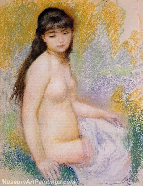 Seated Bather 01 Painting