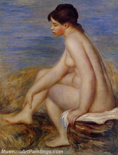 Seated Bather Painting