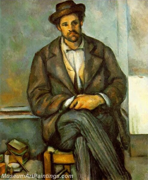 Seated Peasant Painting