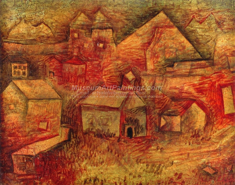 Settlement by the Quarry by Paul Klee