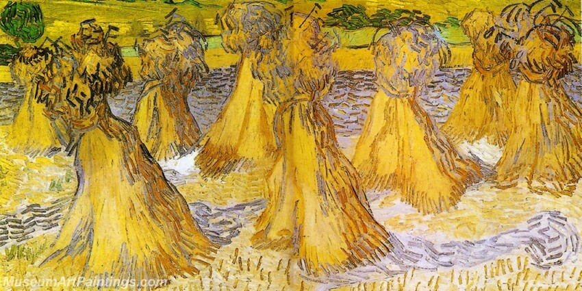 Sheaves of Wheat Painting