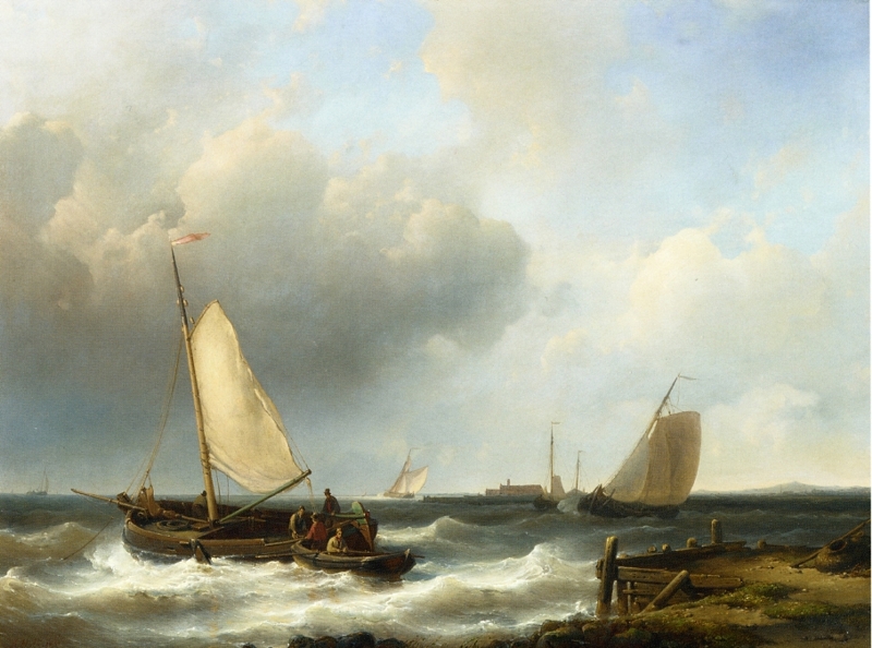 Shipping of the Dutch Coast