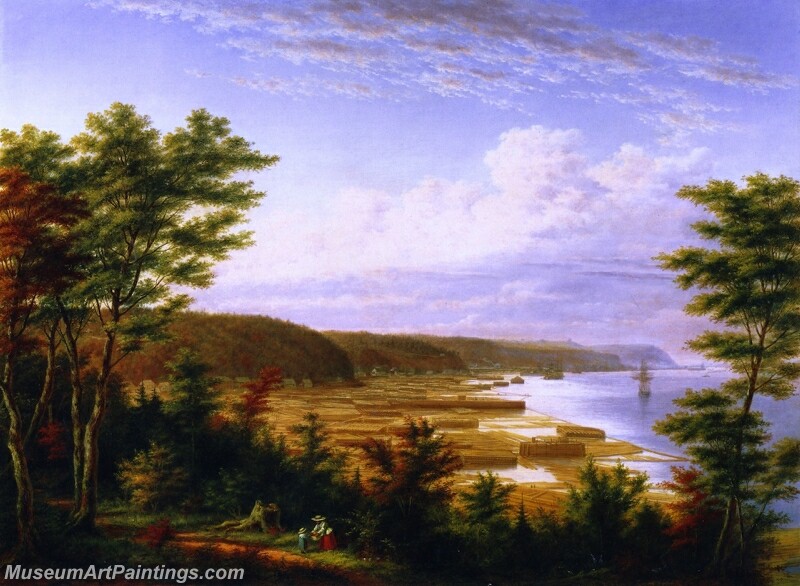 Sillery Cove Quebec Painting