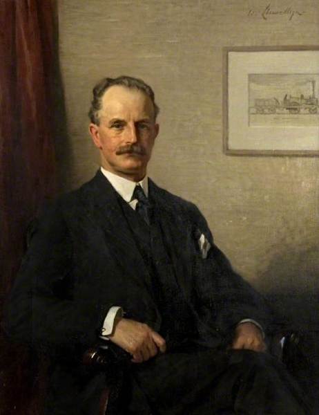 Sir Hugh Reid by Sir William Llewellyn