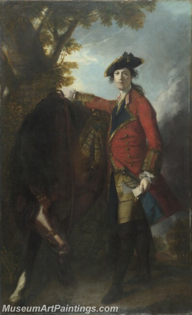 Sir Joshua Reynolds Captain Robert Orme Painting