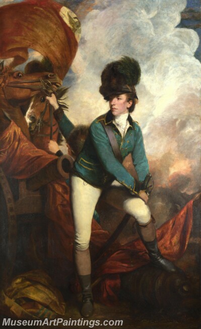 Sir Joshua Reynolds Colonel Tarleton Painting