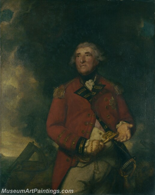 Sir Joshua Reynolds Lord Heathfield of Gibraltar Painting