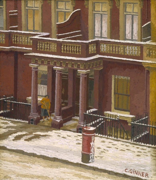 Snow in Pimlico by Charles Ginner