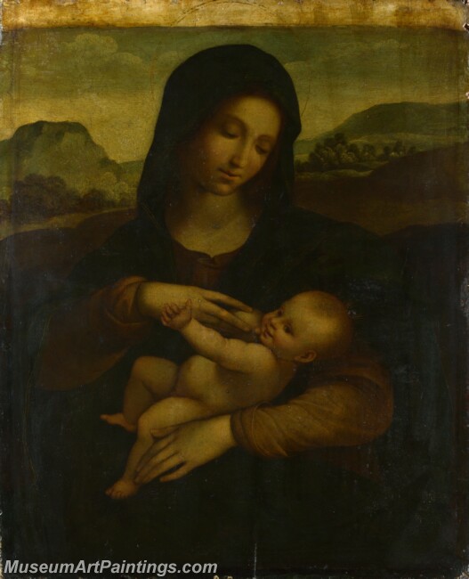 Sodoma The Madonna and Child Painting