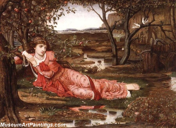 Song without Words Painting by John Melhuish Strudwick