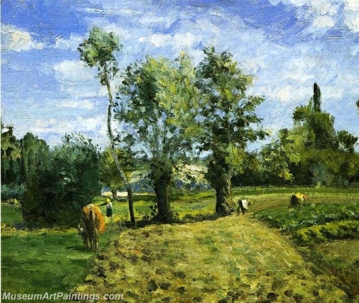 Spring Morning Pontoise Painting