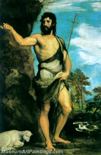 St John the Baptist Painting