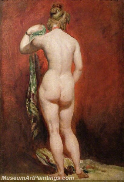 Standing Female Nude Painting