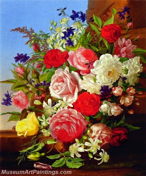 Still LIfe with Flowers 1 Painting