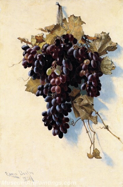 Still LIfe with Grapes Painting