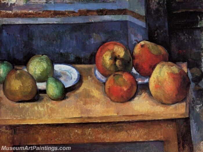 Still Life Apples and Pears Painting