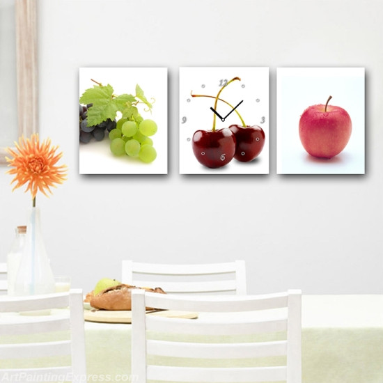 Still Life Paintings Canvas Prints Set of 3 Modern Wall Art SLP014