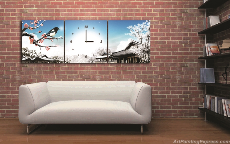 Still Life Paintings Canvas Prints Set of 3 Modern Wall Art SLP016