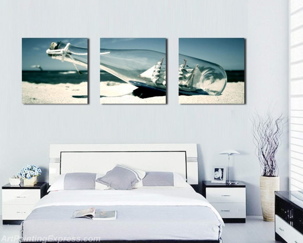 Still Life Paintings Modern Wall Art Canvas Prints Set Of 3 SLPM033