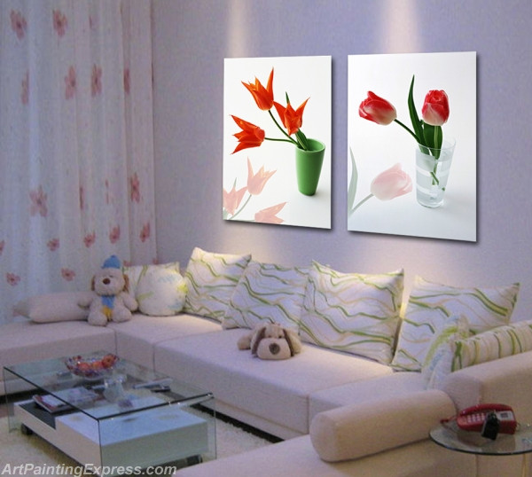 Still Life Paintings Modern Wall Art Canvas Prints Set Of 3 SLPM038