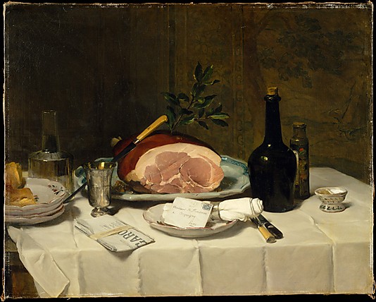 Still Life Paintings Still Life with Ham