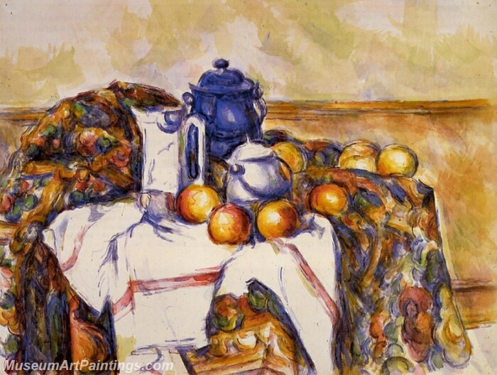 Still Life with Blue Pot Painting