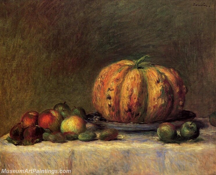 Still Life with Fruit Painting